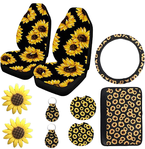 You are currently viewing Sunflower Car Accessories Set