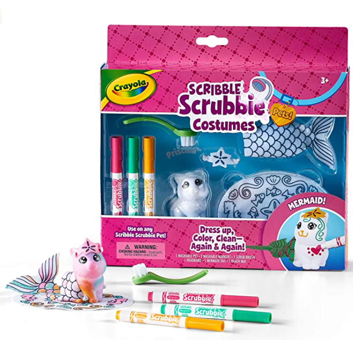 You are currently viewing Crayola Scribble Scrubbie Mermaid Playset