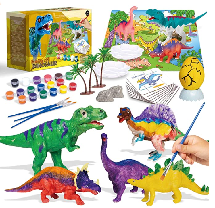 You are currently viewing DIY Dinosaur Craft Art Painting Set & Dinosaur