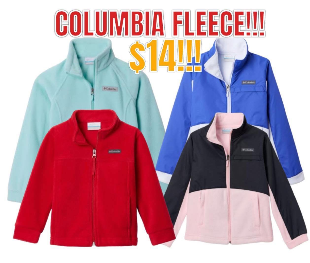 Read more about the article COLUMBIA FLEECE JACKETS ONLY $14 SHIPPED!!!